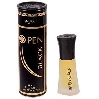 Al-Nuaim Open Black Attar - 6 ml - Roll photo 2