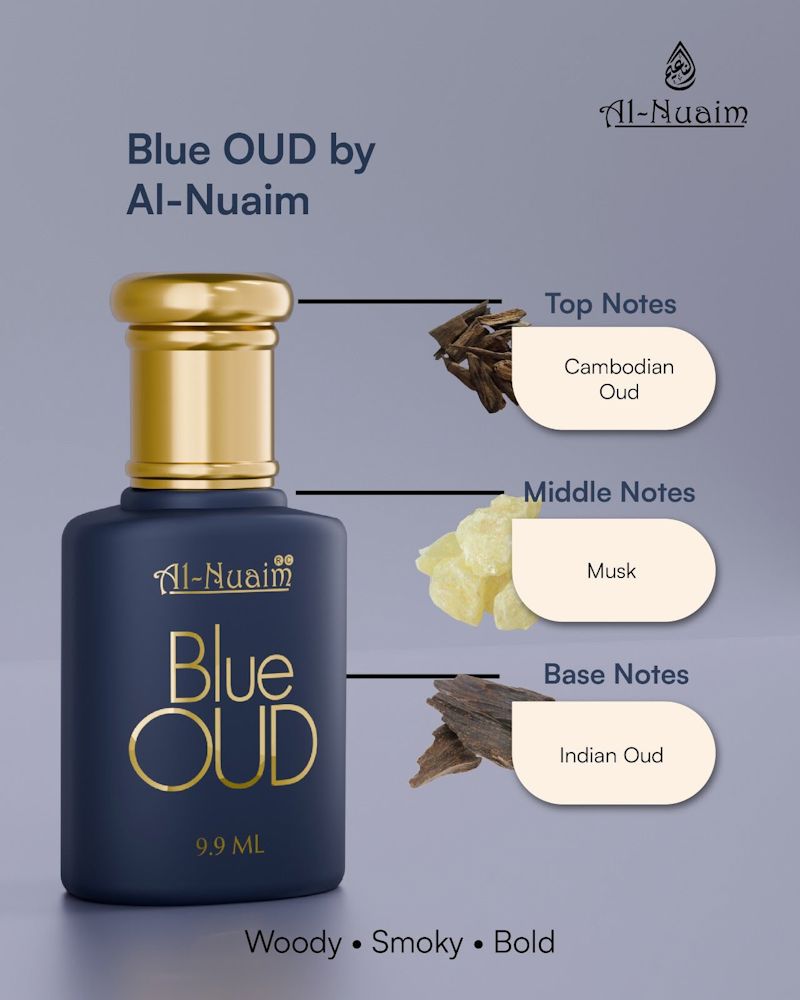 Al Nuaim Blue OUD (9.9ML) photo 2